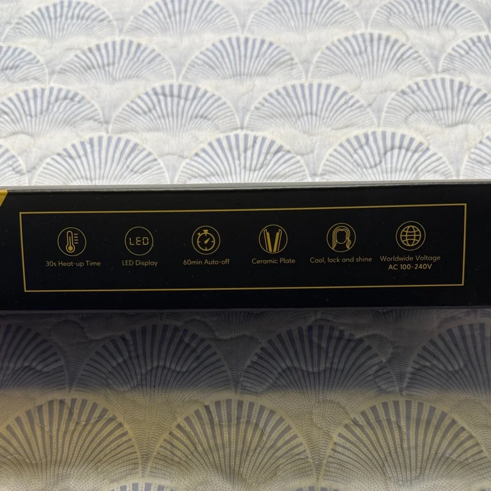 Wavytalk Pro Airflow Hair Styler 2-in-1 Straightener Curler Like New